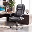 Height Adjustable Big and Tall Office Chair Computer Desk Chair with Metal Base