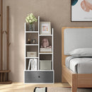 7-Tier Open-Back Bookshelf with Drawer by LJGDeals