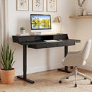 55 Inch x 27 Inch Electric Standing Desk with Drawers