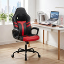 Ergonomic Gaming Chair with Removable Head Pillow & Rocking