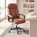 400 Pounds Big and Tall Adjustable High Back Leather Office Chair
