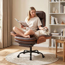 Big and Tall Office Chair with Footrest – 400 LBS Capacity