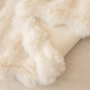 Super Soft Fluffy Faux Rabbit Fur Sofa Throw Blanket, Couch Cover Blanket for Couches Living Room Furniture Throw