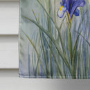 Iris by Bettie Cheesman House Flag 28x40 Porch Sleeve Pole Decorative Outside Yard Banner Artwork Wall Hanging, Polyester