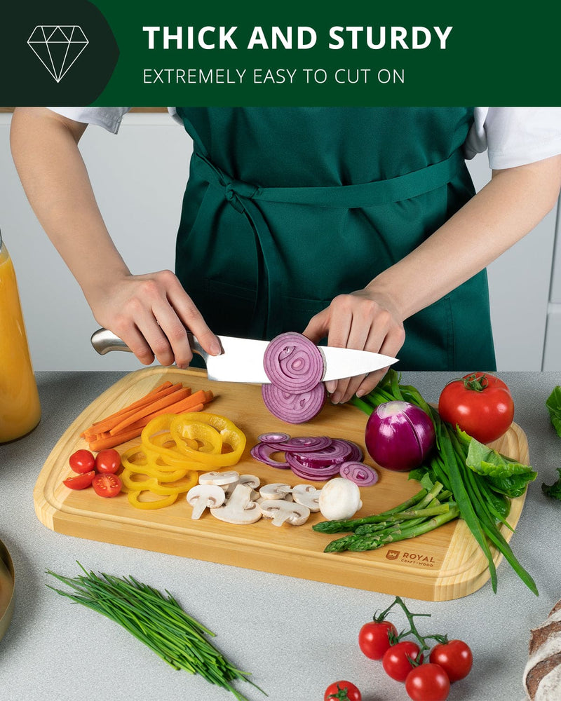 Cutting Board Two-tone XL, 18”x12”, photo 7 of 8