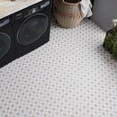 White Beige 12x12 Polished Multi-shaped Thassos Crema Marfil Marble Mosaic Tile (5 pack, 5.17 sq ft/case)