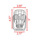 CD12 12W AC12V Low Voltage 3000K Warm White LED Outdoor Aluminum Spotlight Directional Narrow Beam Angle Lighting