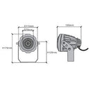 CD20 20W AC12V Low Voltage Ground LED Aluminum Spotlight Waterproof Outdoor Fixture