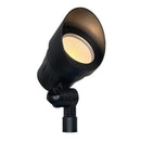 CD45 Black 3000K Warm White Integrated LED 12V Low Voltage Directional Up Light Outdoor Aluminum Spotlight