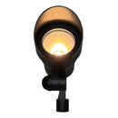 CD45 Black 3000K Warm White Integrated LED 12V Low Voltage Directional Up Light Outdoor Aluminum Spotlight