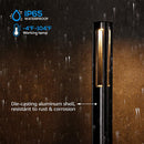 ALP53 10-Pack Low Voltage Aluminum Pathway Lights Package Cast Aluminum, 3W 12V AC/DC LED Walkway Lighting