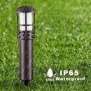 CDPA55 3W 12V Low Voltage 3000K Warm White Integrated LED Garden Bollard Aluminum Path Light