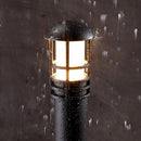 CDPA55 3W 12V Low Voltage 3000K Warm White Integrated LED Garden Bollard Aluminum Path Light