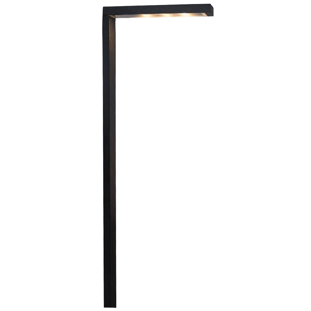 CDPA57 12V Low Voltage Aluminum LED Rectangular Bollard Aluminum Path Light, photo 3 of 11