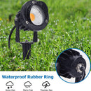 CD75 7W 12V Low Voltage LED Directional Outdoor Landscape Aluminum Spotlight Narrow Beam