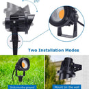 CD75 7W 12V Low Voltage LED Directional Outdoor Landscape Aluminum Spotlight Narrow Beam