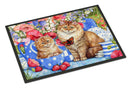 Blue Cats Doormat - 18x27 Decorative Floor Mat – Indoor/Outdoor Rug with Artistic Flair CDCO0200MAT