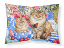 Blue Cats Fabric Standard Pillowcase – Artistic Decorative Front, White Back CDCO0200PILLOWCASE