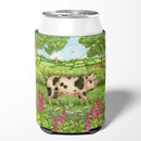 Pigs Meadowsweet by Debbie Cook Can or Bottle Hugger Cooler Sleeve for Standard 12 oz Cans, Insulated Foam Beer & Soda Can Hugger Reusable