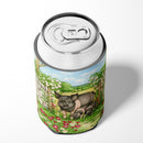 Pigs Rosie and Piglets Can or Bottle Hugger Cooler Sleeve for Standard 12 oz Cans, Insulated Foam Beer & Soda Can Hugger Reusable