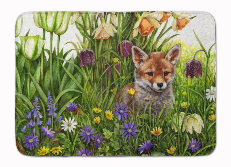 April Fox by Debbie Cook Machine Washable Memory Foam Mat CDCO0464RUG