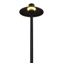 CDPA50 3W 12V Smooth Hat 3000K Warm White Integrated LED 12V Low Voltage Aluminum Path Light