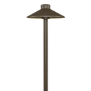CDPA50 3W 12V Smooth Hat 3000K Warm White Integrated LED 12V Low Voltage Aluminum Path Light