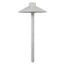 CDPA50 3W 12V Smooth Hat 3000K Warm White Integrated LED 12V Low Voltage Aluminum Path Light