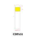 CDPA51 Cast Aluminum Path Light | 3W 3000K Warm White Integrated LED 12V Low Voltage Landscape Light