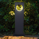 CDPA54 12V Low Voltage 3W 3000K Warm White Integrated LED Modern Bollard Light Landscape Aluminum Path Light