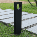 CDPA54 12V Low Voltage 3W 3000K Warm White Integrated LED Modern Bollard Light Landscape Aluminum Path Light