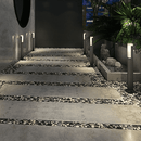 CDPA60 10W 3000K Warm White LED Low Voltage Bollard Landscape Light | Low Voltage Path Light