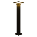 CDPA63 12W Bollard Aluminum Pathway Lighting LED Square Top Modern 12V Low Voltage