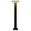 CDPA63 12W Bollard Aluminum Pathway Lighting LED Square Top Modern 12V Low Voltage