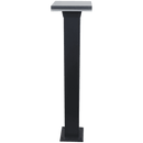 CDPA63 12W Bollard Aluminum Pathway Lighting LED Square Top Modern 12V Low Voltage