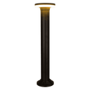 CDPA64 12W Bollard Aluminum Pathway Lighting LED Circle Top Modern 12V Low Voltage