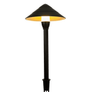 CDPA65 3W 12V Beaded Swivel Hat 3000K Warm White Integrated LED 12V Low Voltage Aluminum Path Light
