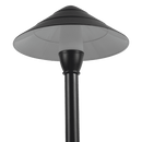 CDPA65 3W 12V Beaded Swivel Hat 3000K Warm White Integrated LED 12V Low Voltage Aluminum Path Light