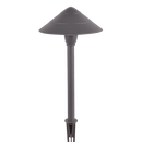 CDPA65 3W 12V Beaded Swivel Hat 3000K Warm White Integrated LED 12V Low Voltage Aluminum Path Light