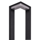 CDPA66 10W 3000K Warm White Integrated LED Modern 12V Low Voltage Bollard Light Landscape Aluminum Path Light