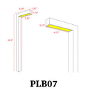 PLB07 Brass 3W 3000K Warm White Integrated LED Brass L-Shaped 12V Low Voltage Landscape Lighting Pathway Light
