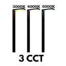 CDPSR58 Wi-Fi Smart RGBCW 3W Stainless Steel Directional Pathway Light 12V Low Voltage LED Bollard Landscape Lighting