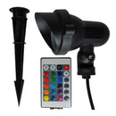 CDR85 9W 12V Low Voltage RGB Directional Ground Outdoor Landscape Aluminum Spotlight Waterproof Fixture