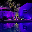 CDR85 9W 12V Low Voltage RGB Directional Ground Outdoor Landscape Aluminum Spotlight Waterproof Fixture