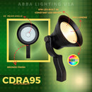 CDRA95 10W LED Smart Wi-Fi RGBW Wide Beam Directional Outdoor Landscape 12V Low Voltage Aluminum Spotlight
