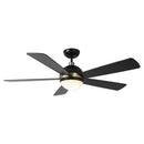 52" Indutrial 5 Blades Ceiling Fan with LED Lighting