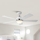 52" Indutrial 5 Blades Ceiling Fan with LED Lighting
