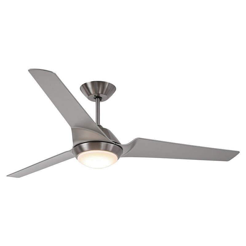 60" DC Motor 3 Blades Wall Control Ceiling Fan with LED Lighting