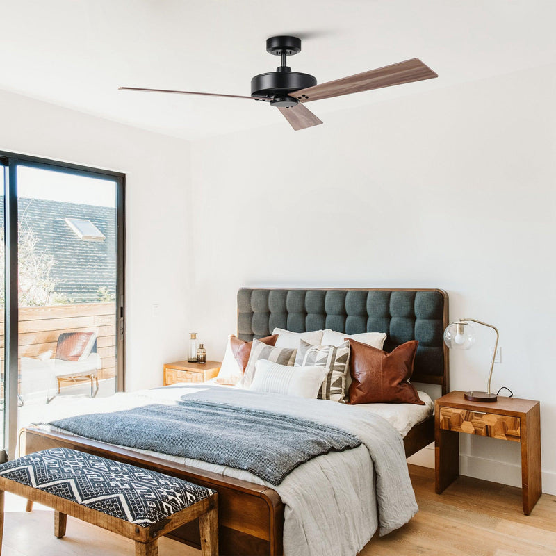 52" Wall Control 4 Speed Ceiling Fan