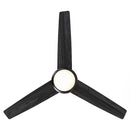 52" 4 Speed Wall Control Ceiling Fan with LED Lighting